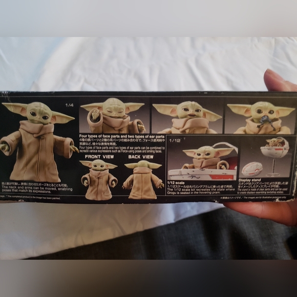 Bandai Hobby - The Mandalorian - Grogu, Bandai Spirits Star Wars Character 1/4 - Picture 6 of 9